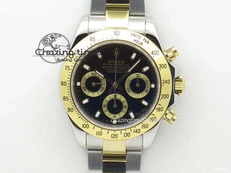 A7750 Dial 116523 Edition Bracelet Black Best On JF Daytona YG YG 0513